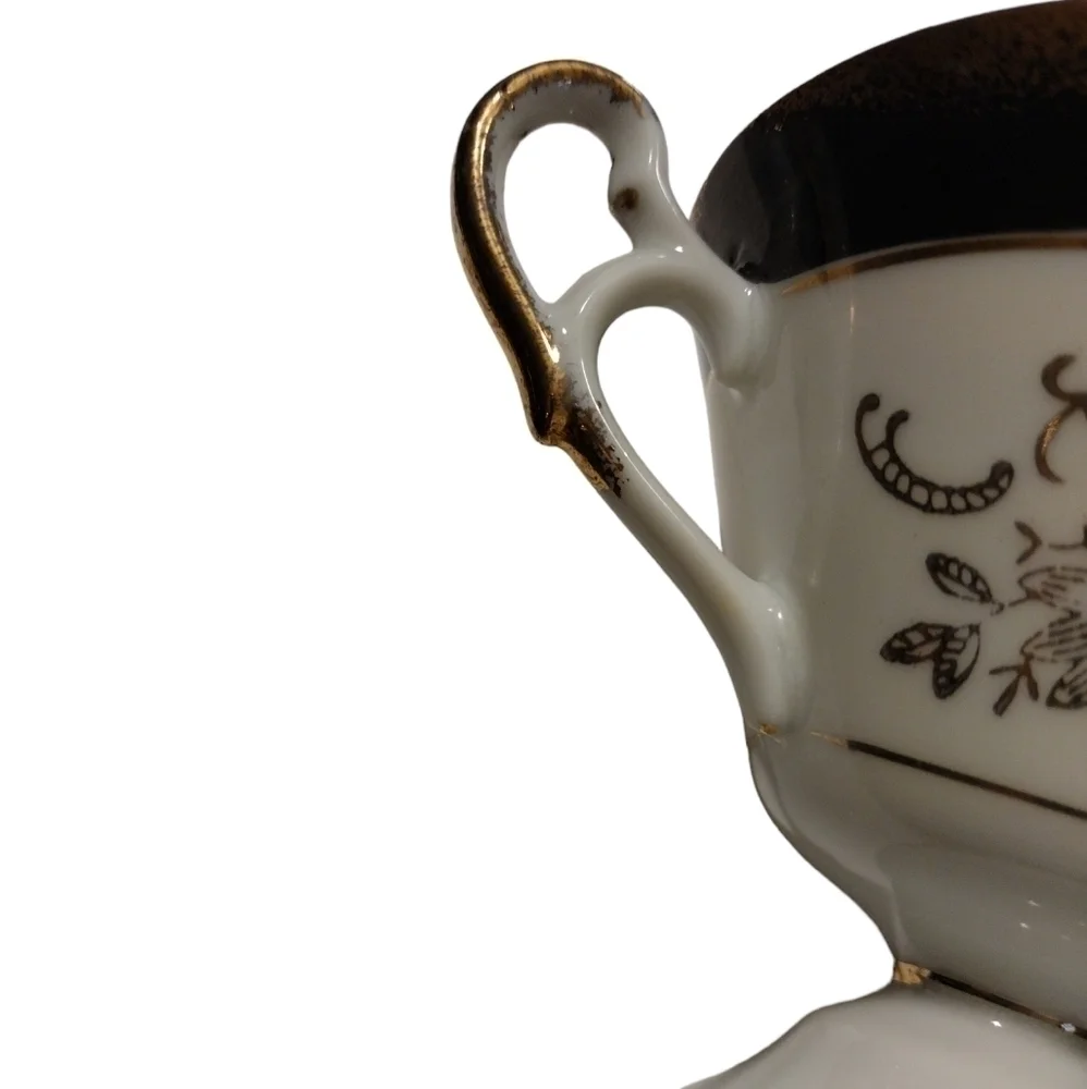 VINTAGE Porcelain Tea Cup & Saucer Made In Japan